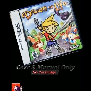 Drawn to Life For The Nintendo DS -Case and Manual Only-